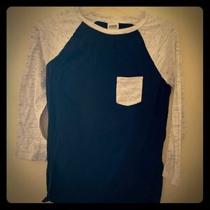 3/4 sleeve PINK shirt